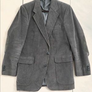Jordache Gray Corduroy Sport Coat